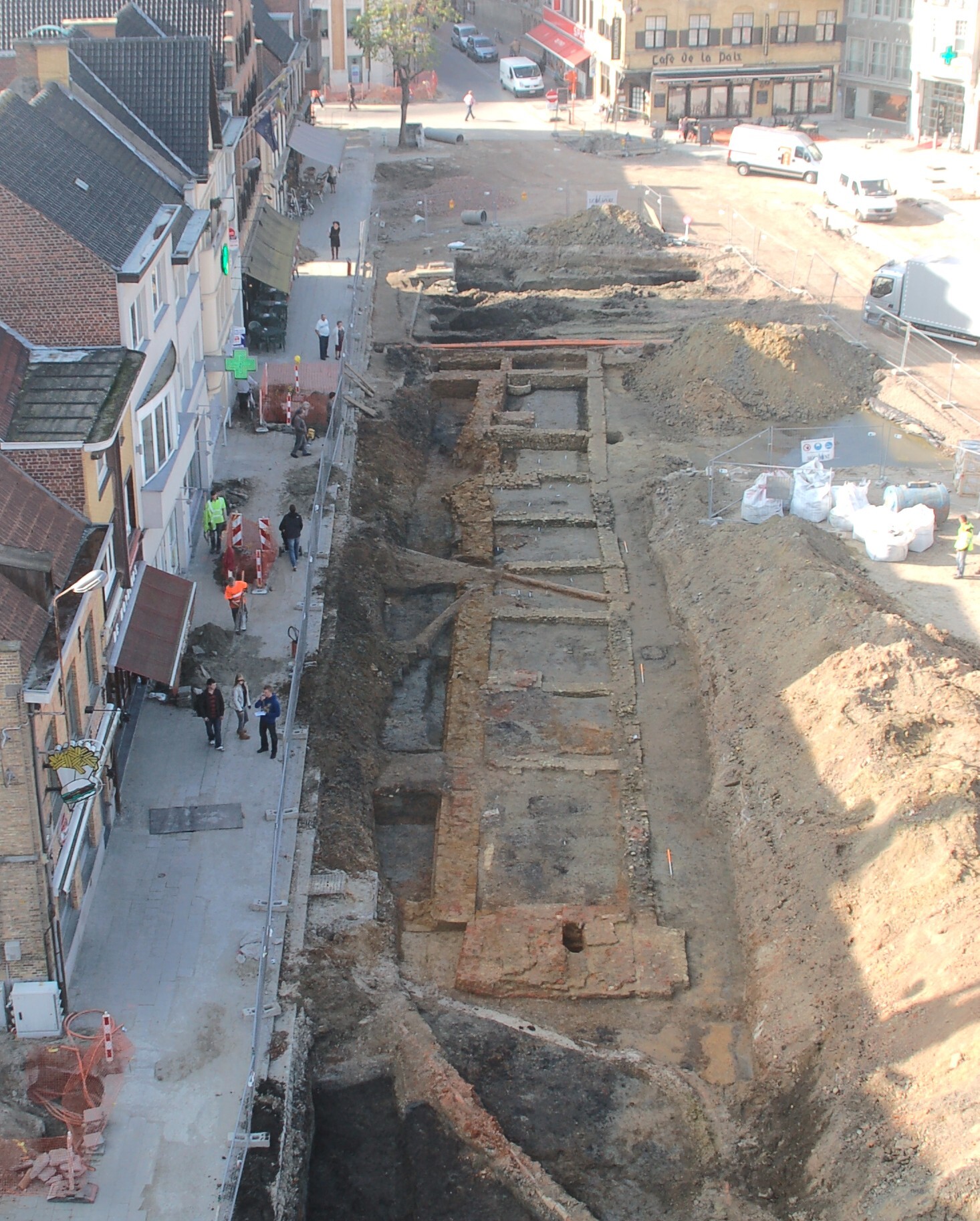 Opgraving Halle (Grote Markt Poperinge)