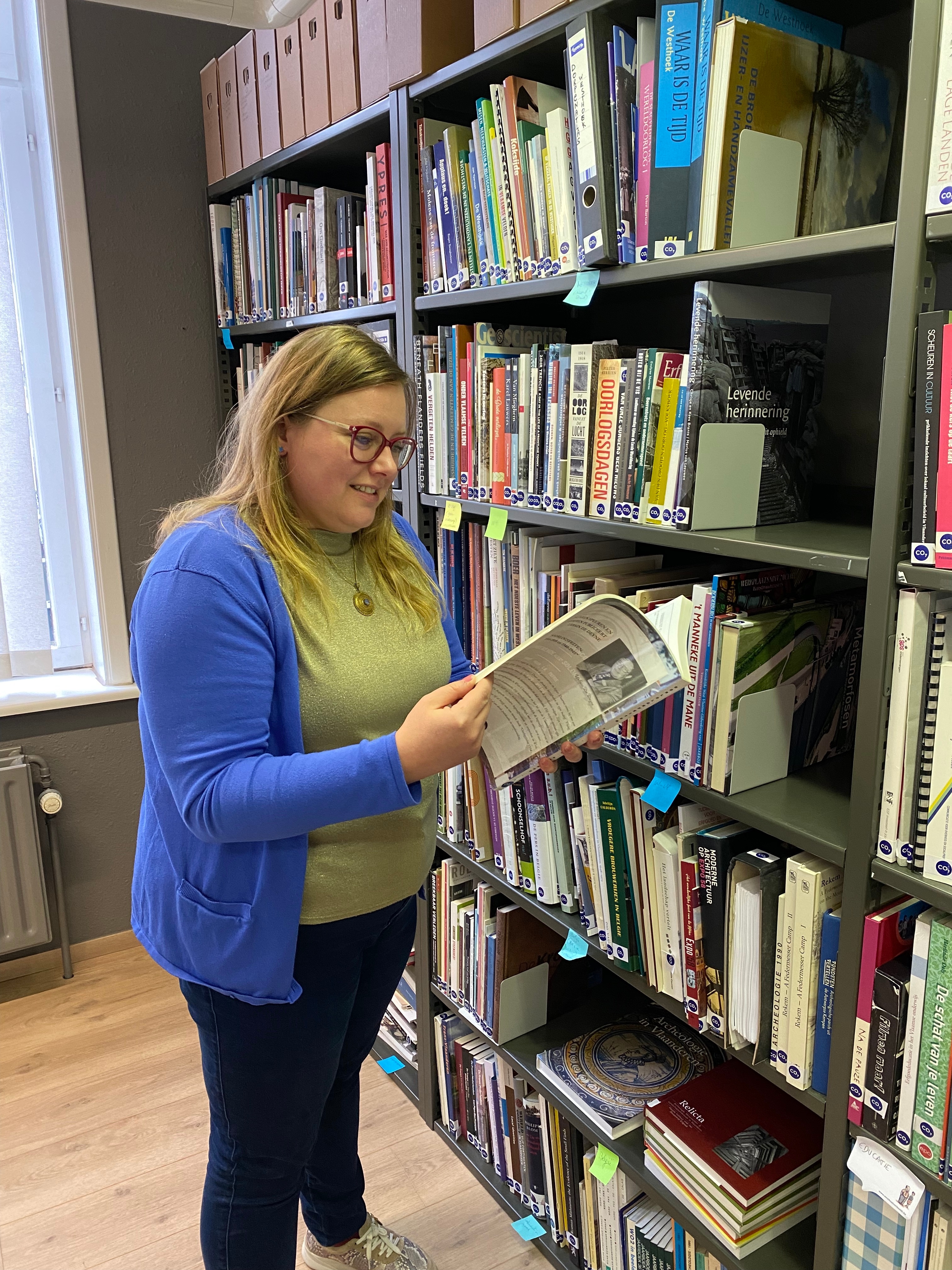 Annelies Verfaillie onderzoekt grondig elk boek