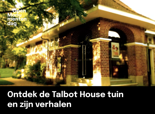 Ontdek de Talbot House tuin en zijn verhalen