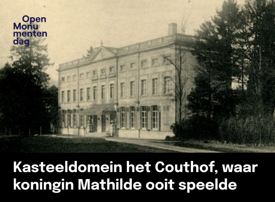 Kasteeldomein het Couthof, waar koningin Mathilde ooit speelde als kind