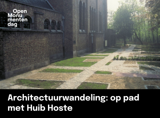 Architectuurwandeling: op pad met Huib Hoste