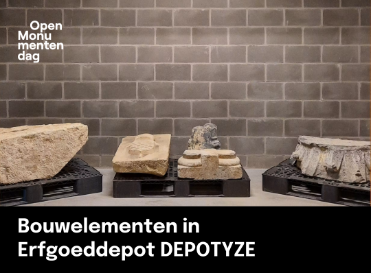 Als stenen konden spreken: bouwelementen in Erfgoeddepot DEPOTYZE