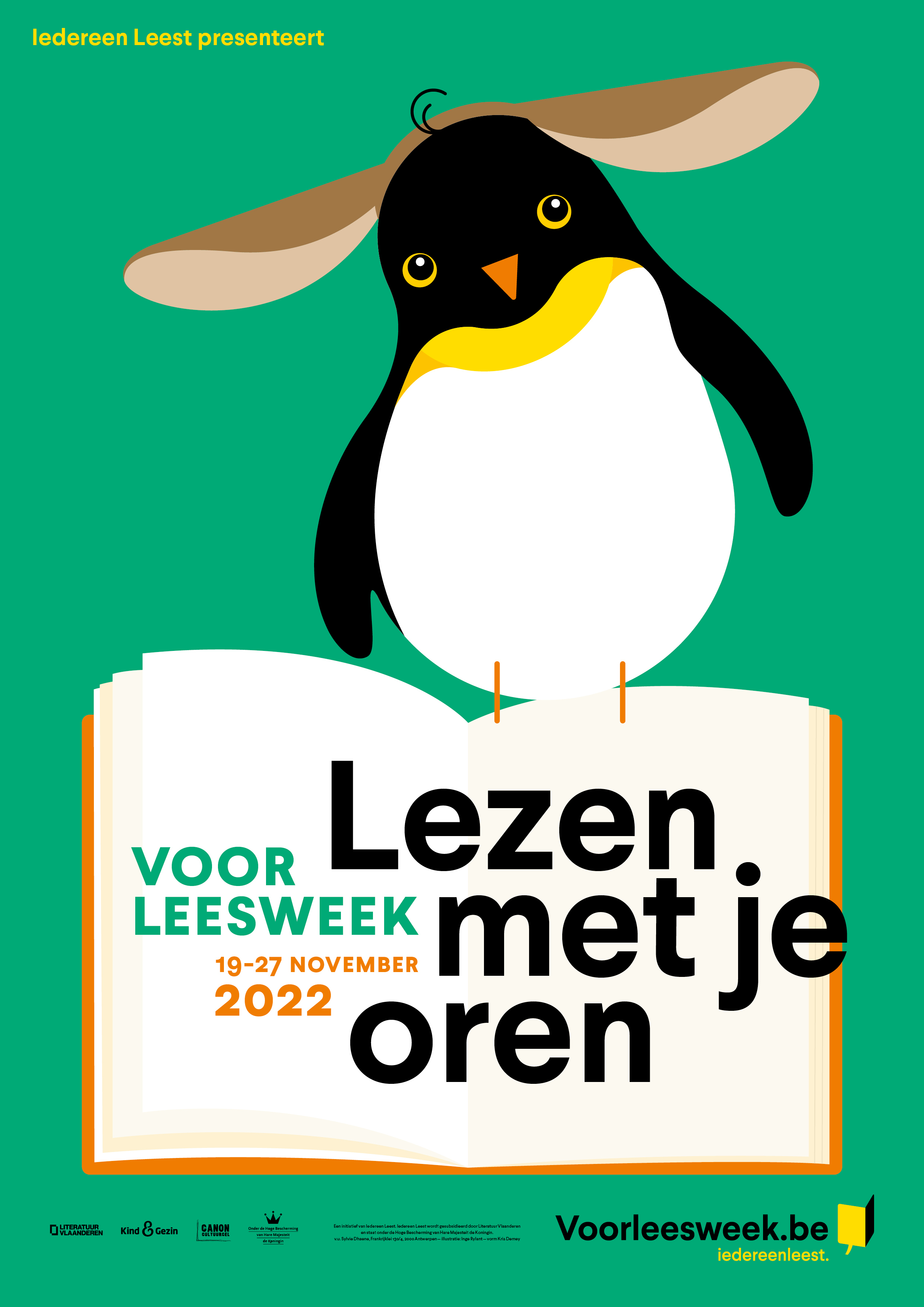 Affiche Voorleesweek 2022