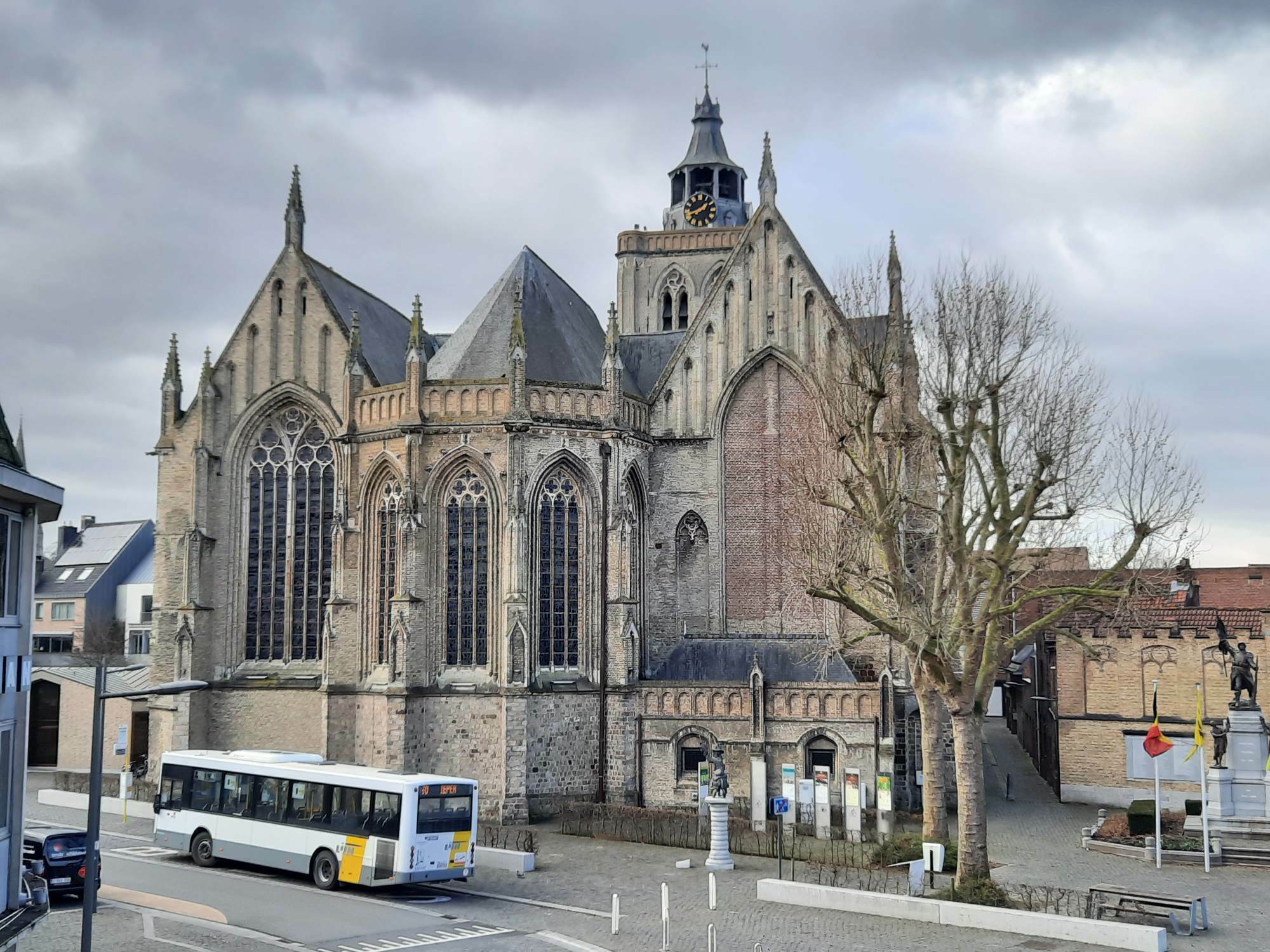 Zicht op de Sint-Bertinuskerk, © CO7