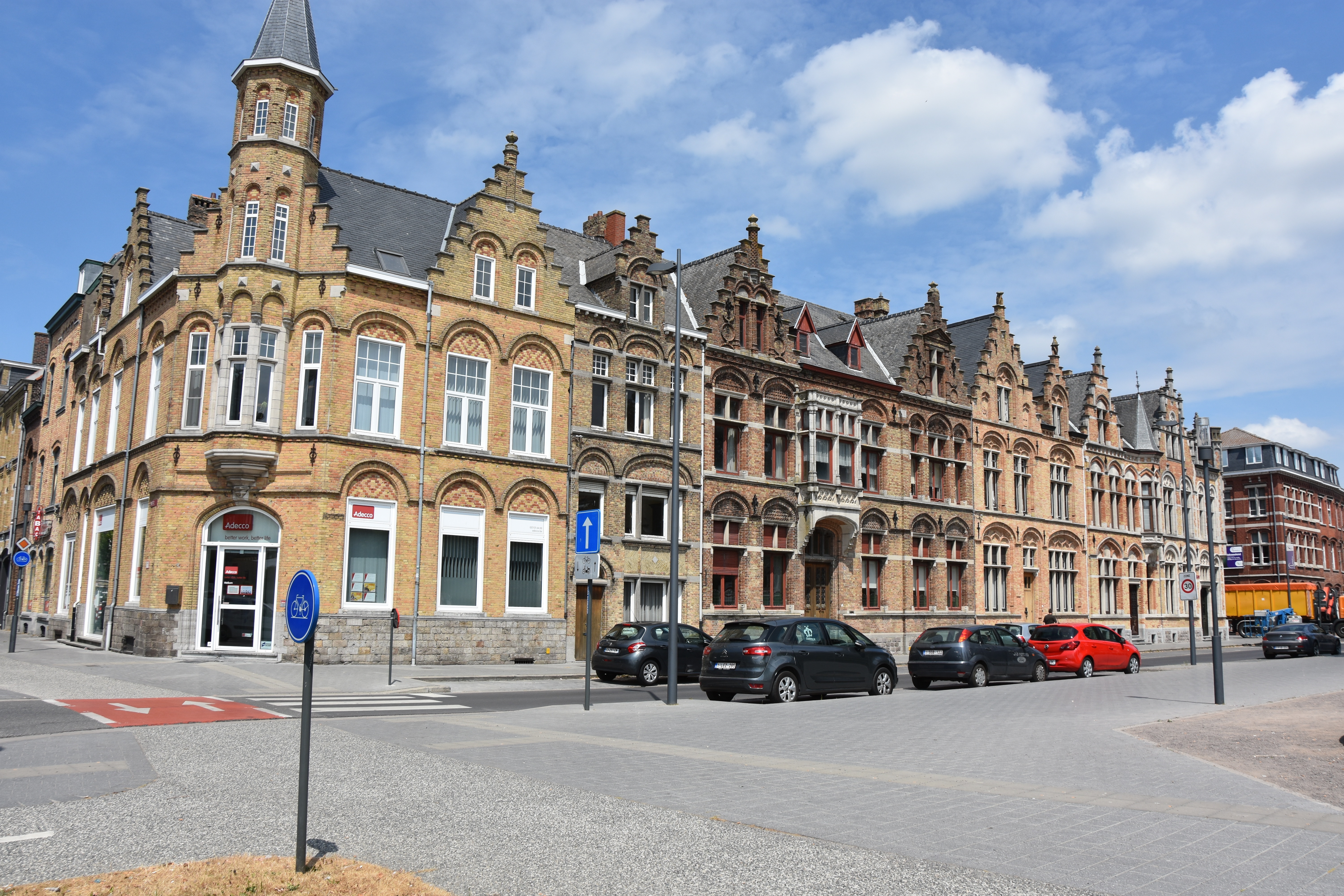 De huizenrij aan het Colaertplein ©CO7