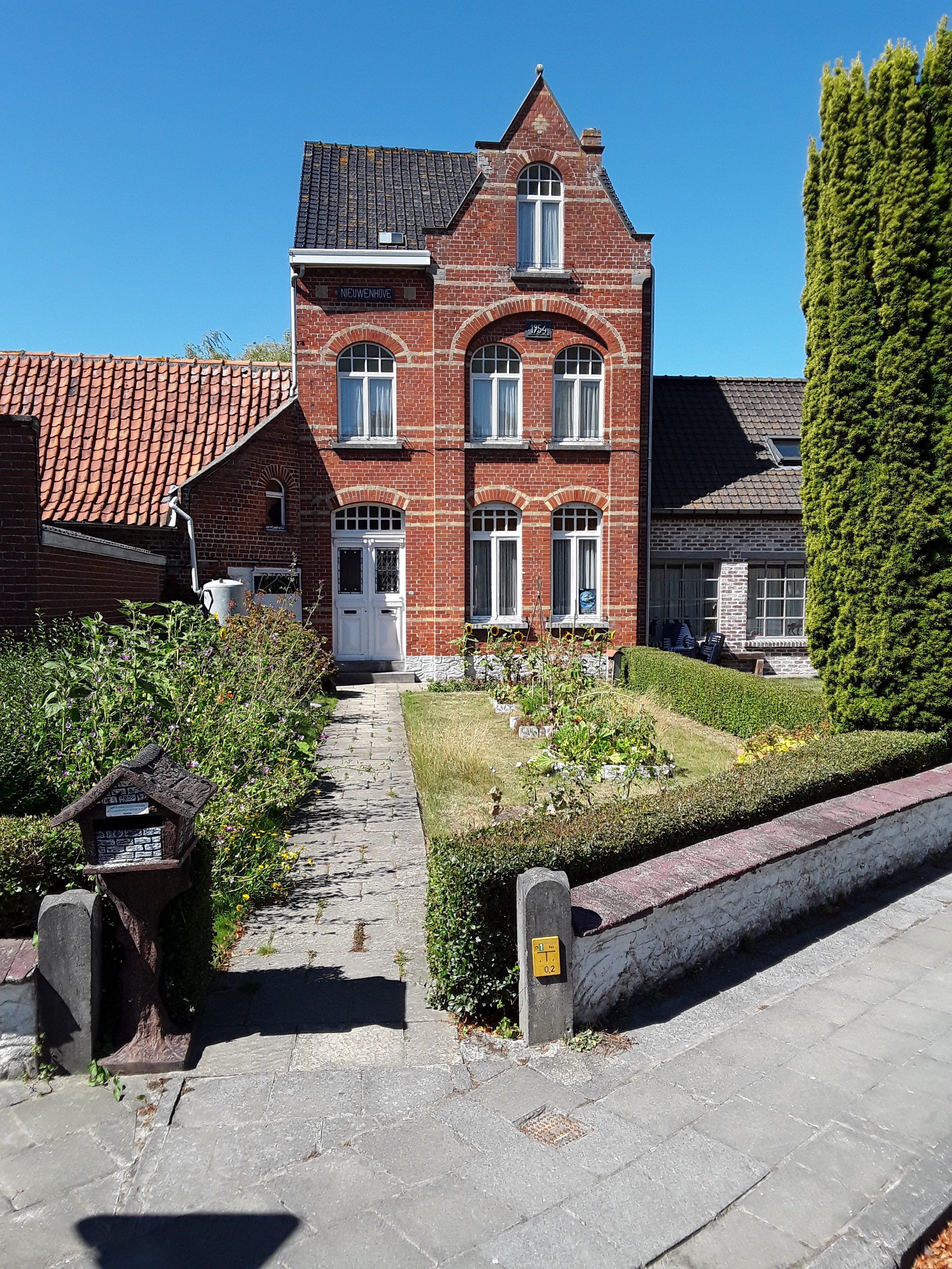 De statige boerenwoning Nieuwenhove