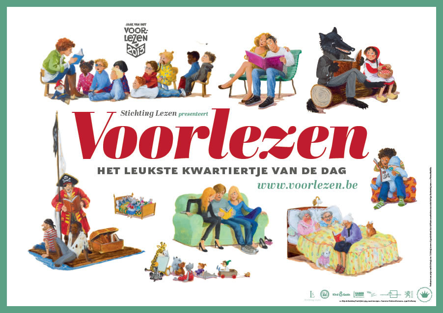 Affiche Voorlezen 2013