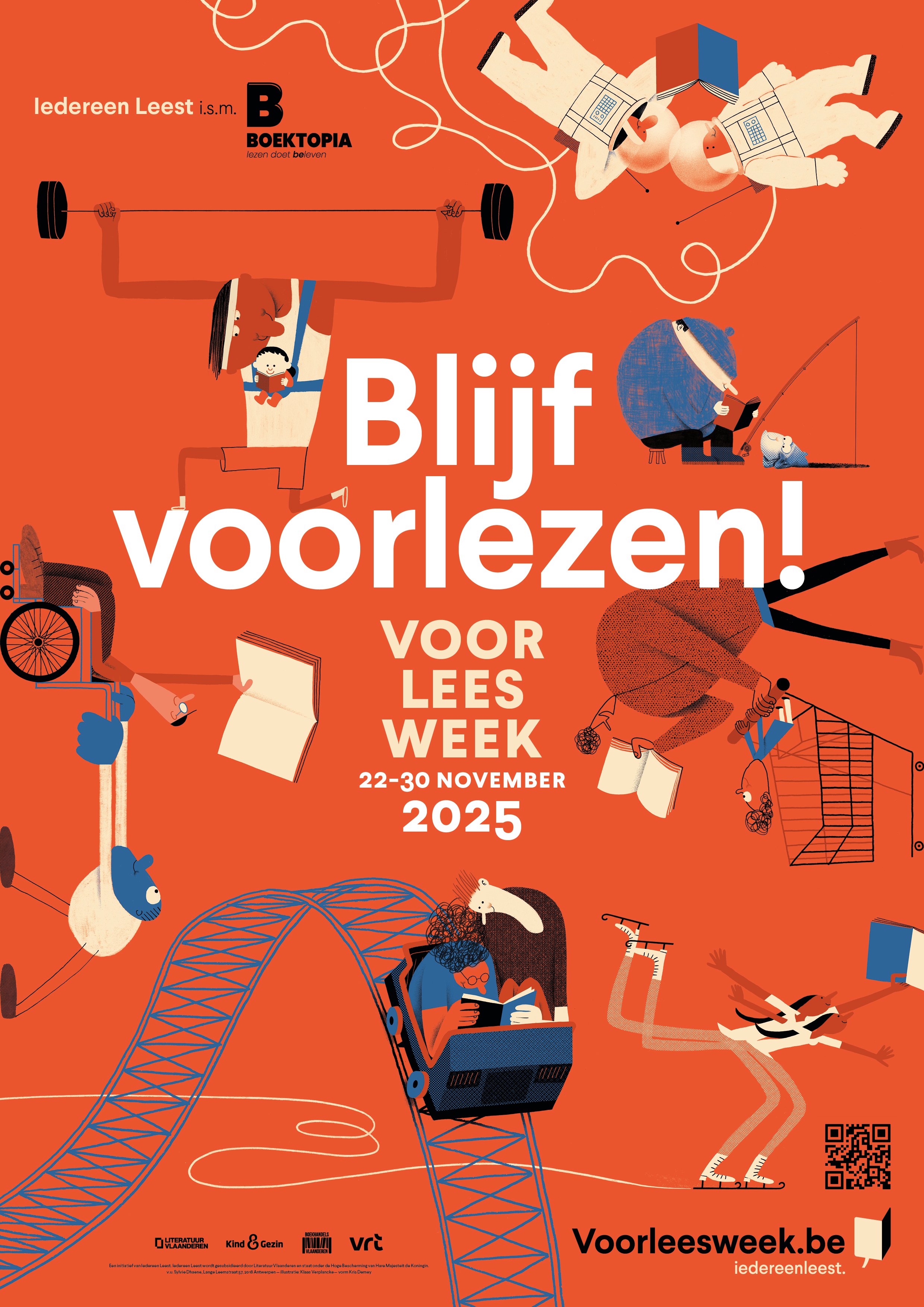 Affiche Voorleesweek 2025