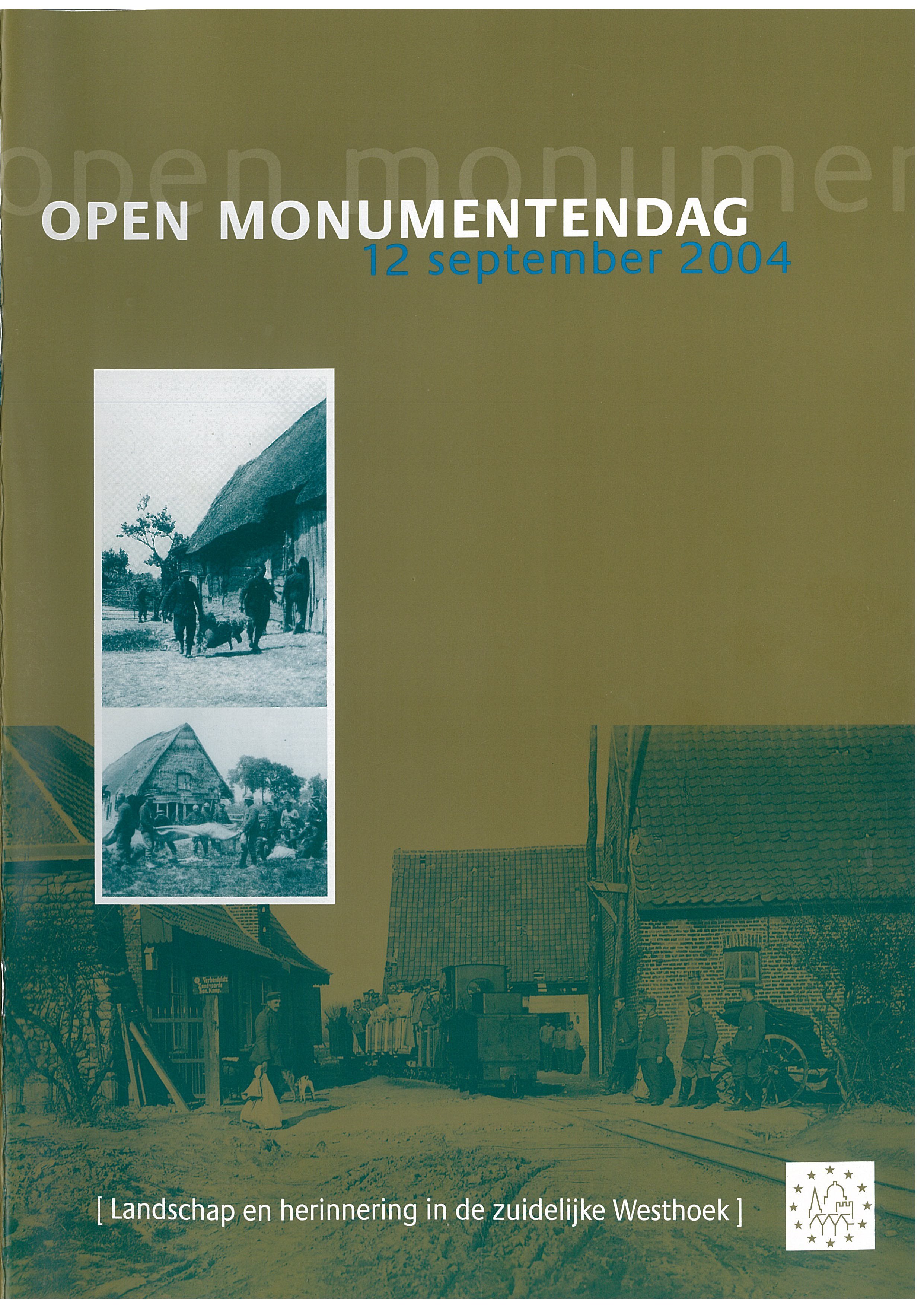Brochure Open Monumentendag 2004