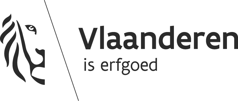 Logo Vlaanderen is erfgoed