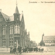 Zonnebeke, hoek Ieperstraat & Langemarkstraat